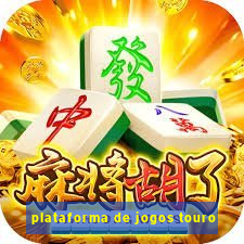 plataforma de jogos touro